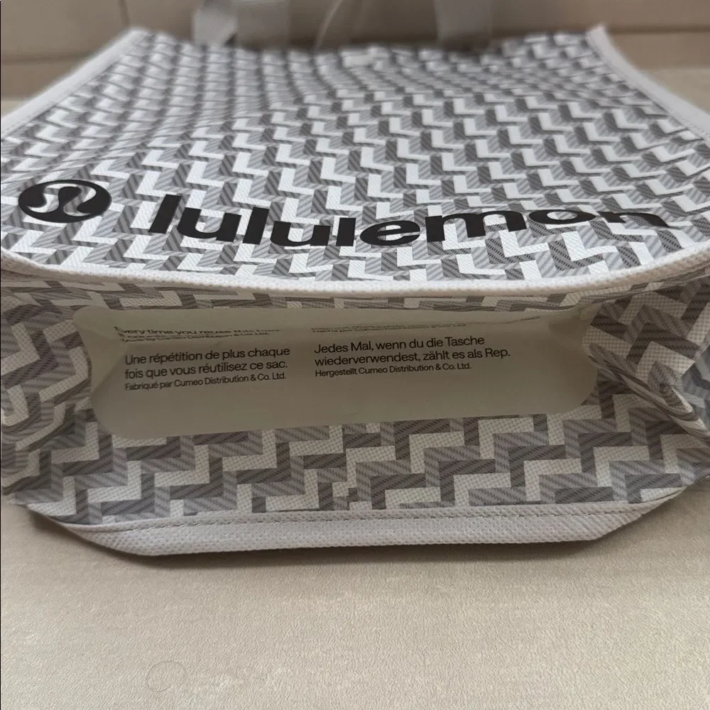 NEW Lululemon Reusable Tote Gray